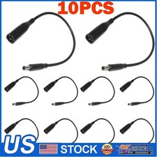 10Pcs Power Charger Converter Adapter Cable For DELL small Tips 7.4mm To 4.5mm picture