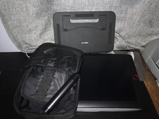 xp pen tablet 15.6 pro with pen, globs, cased, cables and cables case picture