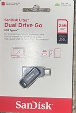 New SanDisk Ultra Dual Drive Go 256GB USB Type-C Drive SDDDC3-256G-AW46 picture