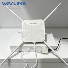 WAVLINK AC1200 Outdoor WiFi Extender Router Long Range WiFi Antennas High Power picture
