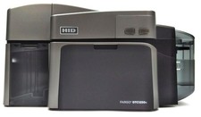 HID Fargo DTC1250e ID Card Printer Color Dye Sublimation Tabletop 050100 picture