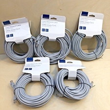 Lot 5X Insignia 50ft Cat6 RJ45 Ethernet Network Wire Cable Internet Patch Cord picture