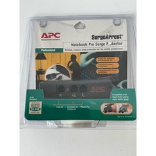 APC SurgeArrest Notebook Pro Surge Protector PNotePro3 Black Portable Travel NWT picture