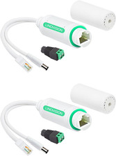 DC12V Waterproof POE Splitter, 10/100Mbps Outdoor Power over Ethernet Splitter, picture