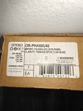 Ortronics Clarity 6 Cat6 48-Port Patch Panel OR-PHD66U48, Brand NEW picture