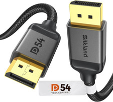 Silkland 54Gbps Displayport Cable 2.1 [VESA Certified], DP 2.1 Cable [16K@30Hz, picture