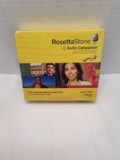 Rosetta Stone Audio Companion Persian Level 1,2 & 3 (NEW) CD & MP3 picture