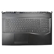 New For MSI GE75 Palmrest Keyboard Full Color Backlit 3077E2C213Y US picture