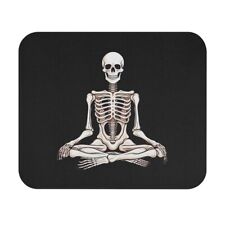 Namaste Skeleton Meditating Mouse Pad (Rectangle) picture