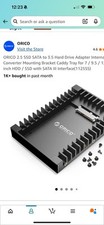 ORICO 1125SS 2.5 to 3.5 Inch Hard Drive Adapter New Sealed picture