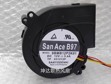 SANYO DENKI 9BMB12P2K01 DC12V 3.4A 4-wire centrifugal heat sink fan picture