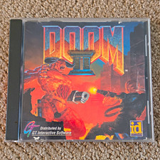 DOOM II PC CD-ROM id software Game on CD (GT Interactive) Jewel Case picture