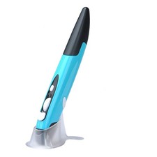 lychee Wireless Optical Pocket Pen Mouse, 2.4GHZ USB Blue picture