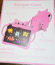 Shockproof Pink Cat Bumper Case for Apple iPad Pro/Air 11