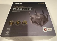 ASUS - RT-AXE7800 - Tri-band WiFi 6E Extendable Router (Original Box Included) picture