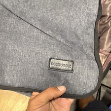 LOVEVOOK Padded Polyester Laptop Backpack 15.6 in, Gray, Solid, Universal picture