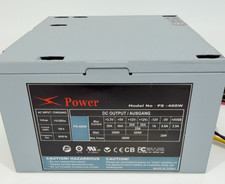 X Power PS-400W 400W ATX Desktop Computer Power Supply PSU Untested picture