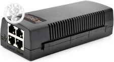 2-Port Gigabit Poe+ Injector Adapter, IEEE 802.3 at and IEEE 802.3 Af Compliant picture