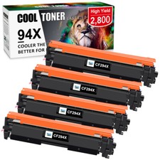 4PK CF294X 94X Toner Compatible With HP LaserJet Pro M118dw M148dw MFP M149fdw picture