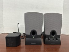 Harman/Kardon Multimedia Speaker System DP/N 06941V Speakers w/AC Adapter tested picture