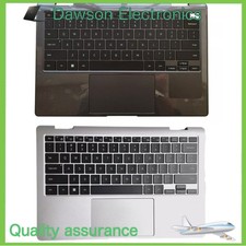New For Samsung NP730QED Top Cover Palmrest BA98-03169B Keyboard w/ Touchpad picture