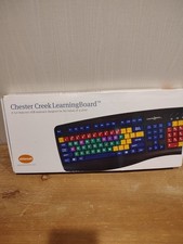 Ablenet Lessonboard Color Coded Learning Student Teaching Computer Keyboard USB picture