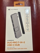 NEW SEALED Hyper HYPERDRIVE DUO PRO 7-in-2 USB-C Hub picture