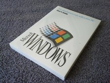 Vintage Microsoft Windows (possibly v3.1) Manual with COA Factory Sealed NOS MIP picture