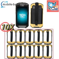 10X Protective Cover Case Rugged Boot for Zebra TC51 TC52 TC56 TC57 Black+Yellow picture