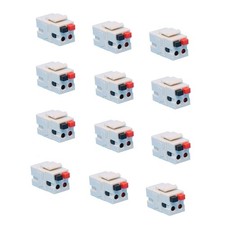 Speaker Keystone Jack “ Spring Loaded Speaker Jack For Keystone Wall Plate Femal picture