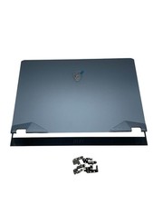 Replacement Laptop LCD Cover Back Rear Top Lid with Hinges and Front Bezel picture