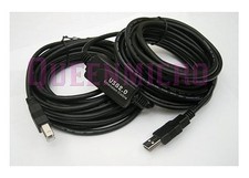 30FT USB 2.0 Active Repeater Booster A-B Cable Printer Scanner Modem Smart Board picture