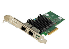 Dell 1WYFT Intel X710-T2L 2-Port 10Gbps PCI-e 3.0 RJ-45 Network Adapter picture