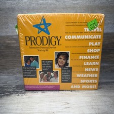 Prodigy Interactive Personal Service Start-Up Kit IBM PC Vintage Software 3.1 picture