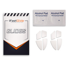 FeetGlide Skates for Corsair Scimitar Elite Wireless Replacement Mouse Feet PTFE picture