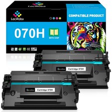 LeciRoba Compatible 070H Toner Cartridge Replacement For Canon, 2-Pack 070H2B436 picture