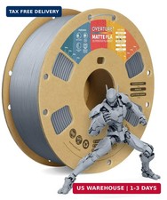 OVERTURE PLA Matte 3D Printer Filament 1.75mm, Matte PLA 1kg Cardboard Spool (2. picture