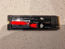 Western Digital WD_BLACK SN850X 4TB NVMe Internal SSD (WDS400T2X0E) picture