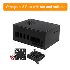 Fit for Orange pi 5 Plus metal cooling case with fan and external antenna WIFI picture