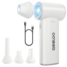 GOOLOO F3 Compressed Air Duster, 3-Speed Adjustable Air Blower for Cleaning US picture