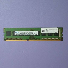 Samsung 4GB 1Rx8 PC3-12800U-11-13-A1 DDR3 1600MHz Desktop RAM M378B5173QH0-CKO picture
