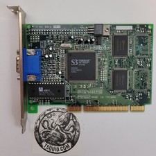 S3 ViRGE/GX 86C385 PCI Graphics Card Vintage Video Card VGA 2MB-4MB Winbond picture
