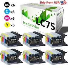 24PK LC75 LC75XL LC-75 Ink Cartridge for MFC-J6510DW MFC-J430W Inkjet Printer picture