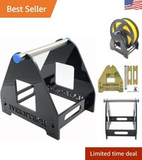 Compact 1 Pcs Black Acrylic 3D Filament Spool Holder - Organize with Elegance picture