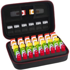 BOVKE Flash Drive Case SD Card Holder 48 Slots USB Storage Thumb Back picture
