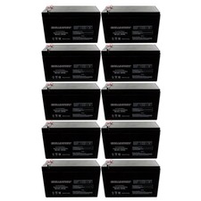 NEW 10pc 12V 7Ah SLA Battery EB1270F1 For UB1270, 40800 (13.80EA) picture