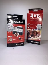 Lexmark P315 Printer Lot Includes 2 Color Cartridge, 280 Sheets 4
