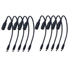 10PCS Dell Laptop Charger Adapter Cable 7.4mm Female To 4.5mm Male High Quality picture