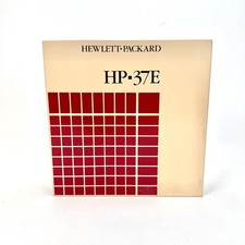 HP-37E Advanced Scientific Calculator Vintage Hewlett Packard New But Cracked picture