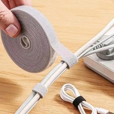 Cable Organizer Tape Roll for Wire Management & Cord Protection picture